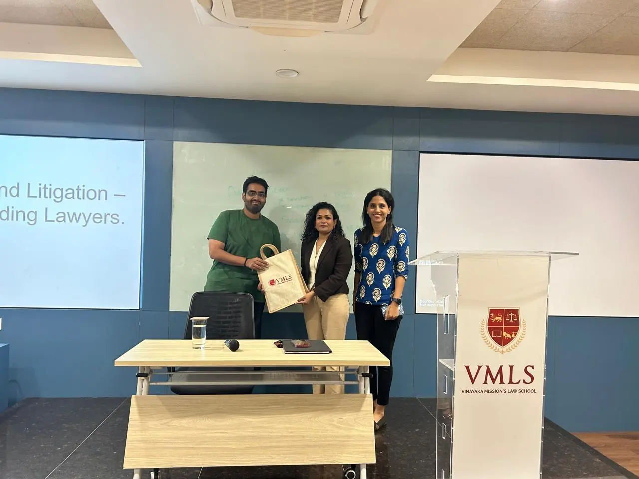 Guest Lecture on Ethics, Values and Litigation – Lessons for Budding Lawyers